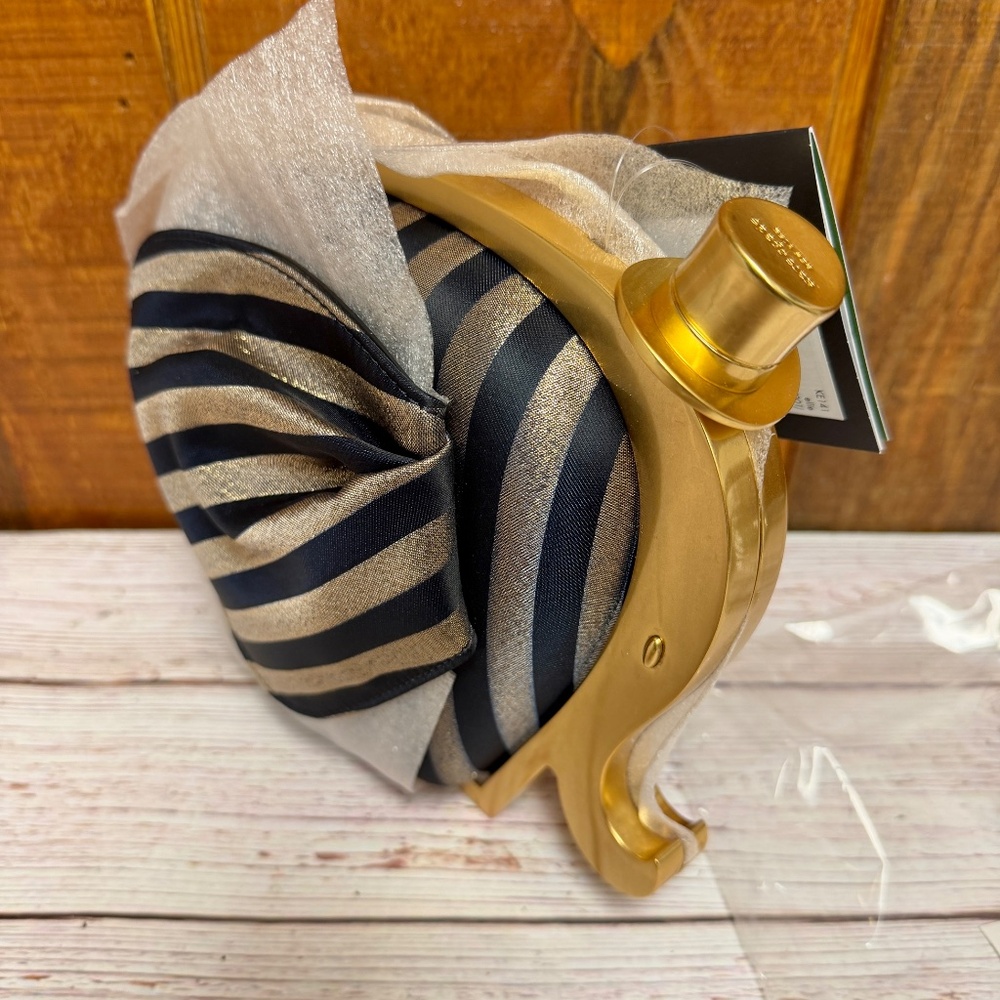 Kate Spade Ellie Striped 3d Elephant Metallic Crossbody & Clutch Bag - Picture 10 of 14
